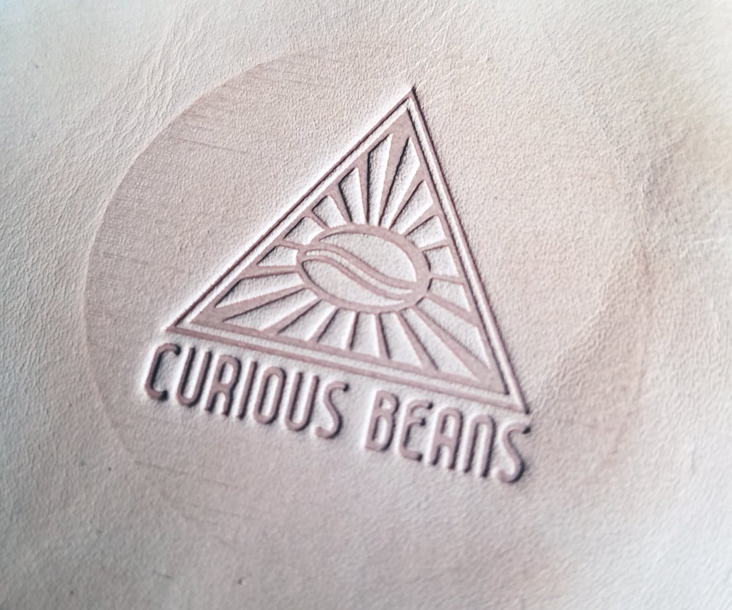MINI car logo Delrin Leather Stamp